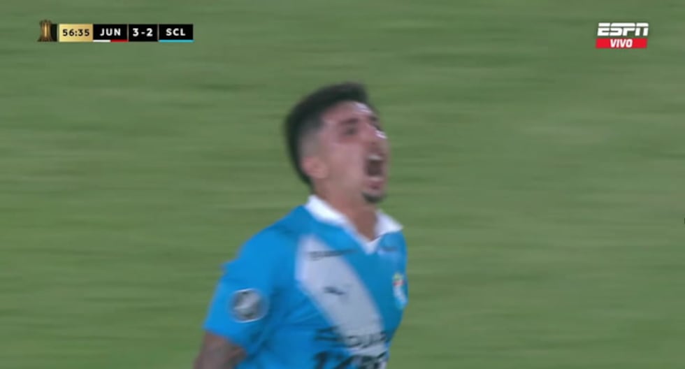 ¡Cristal reacciona! Gol de Cazonatti pone el 2-3 ante Junior