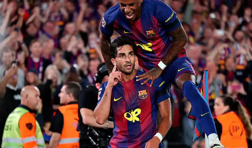 Barcelona celebra ante Madrid