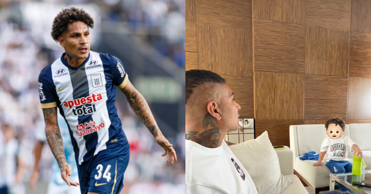 Paolo Guerrero anima a su hijo a jugar en el Real Madrid y convertirse en goleador
