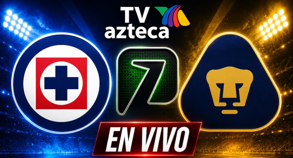 Cruz Azul vs Pumas: Ver gratis EN VIVO por TV Azteca 7