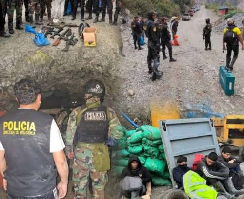 Pataz continúa bajo presión militar por expansión de redes ligadas al oro ilegal