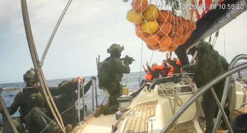 Israel detiene otra vez 30 barcos de la flotilla a Gaza