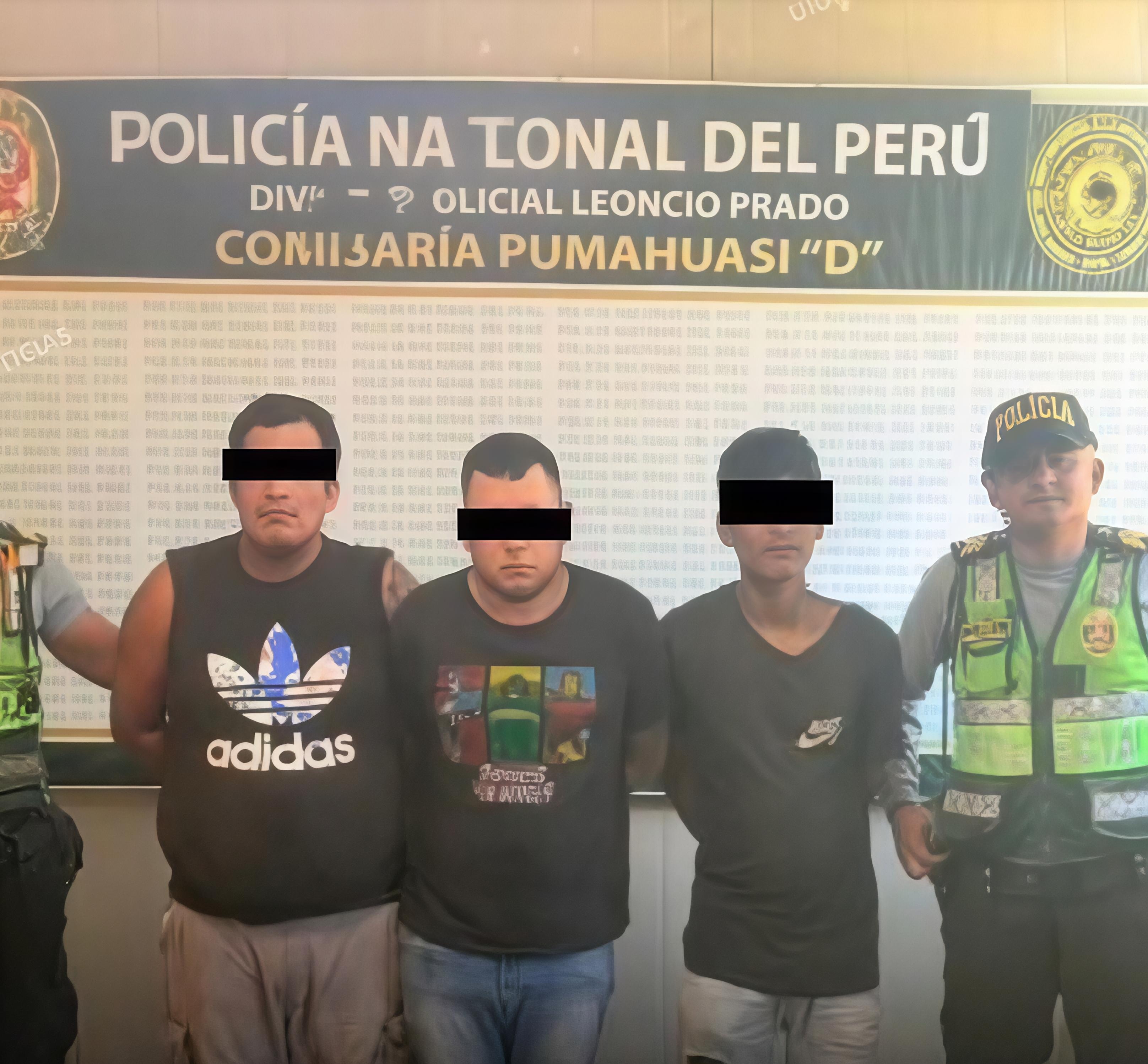 Caen presuntos integrantes de banda dedicada a robos en Pumahuasi