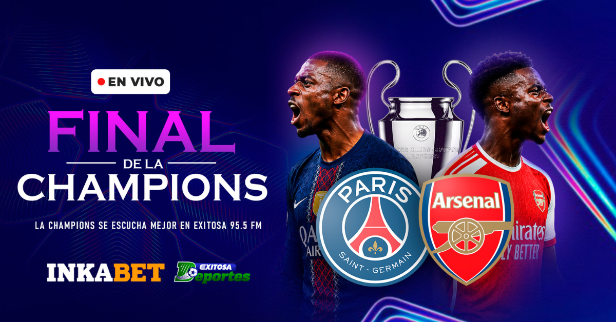 El encuentro final de la Champions League 2026 entre PSG y Arsenal se muestra en vivo