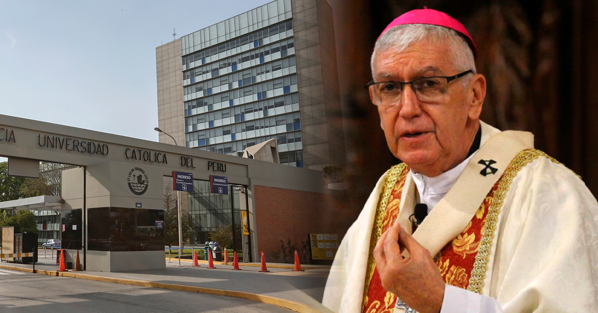Cardenal Castillo respalda protesta estudiantil en la PUCP y reclama reevaluación de pensiones