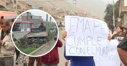 Vecinos de Comas exigen muro de contención tras múltiples accidentes en Pasamayito