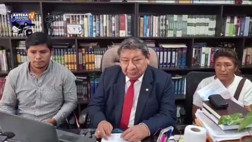 Quispe anuncia defensa legal tras carta notarial de SEDA Huánuco