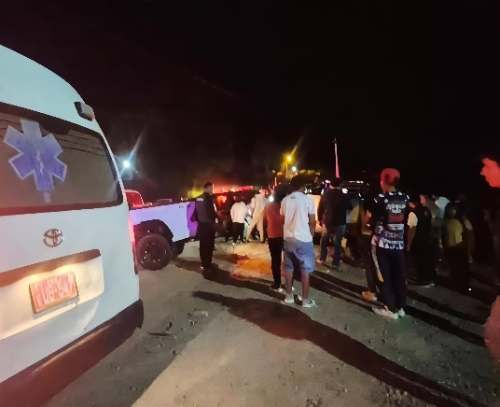 Choque entre camioneta y Bajaj deja 10 heridos en Pucuchinche