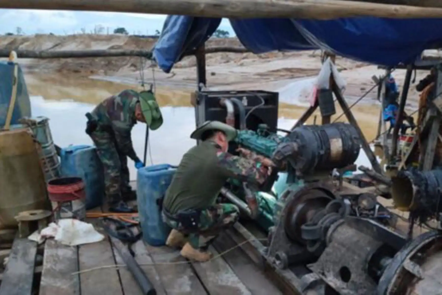 PCM articula con Policía y Senamhi para combatir minería ilegal con tecnología climática