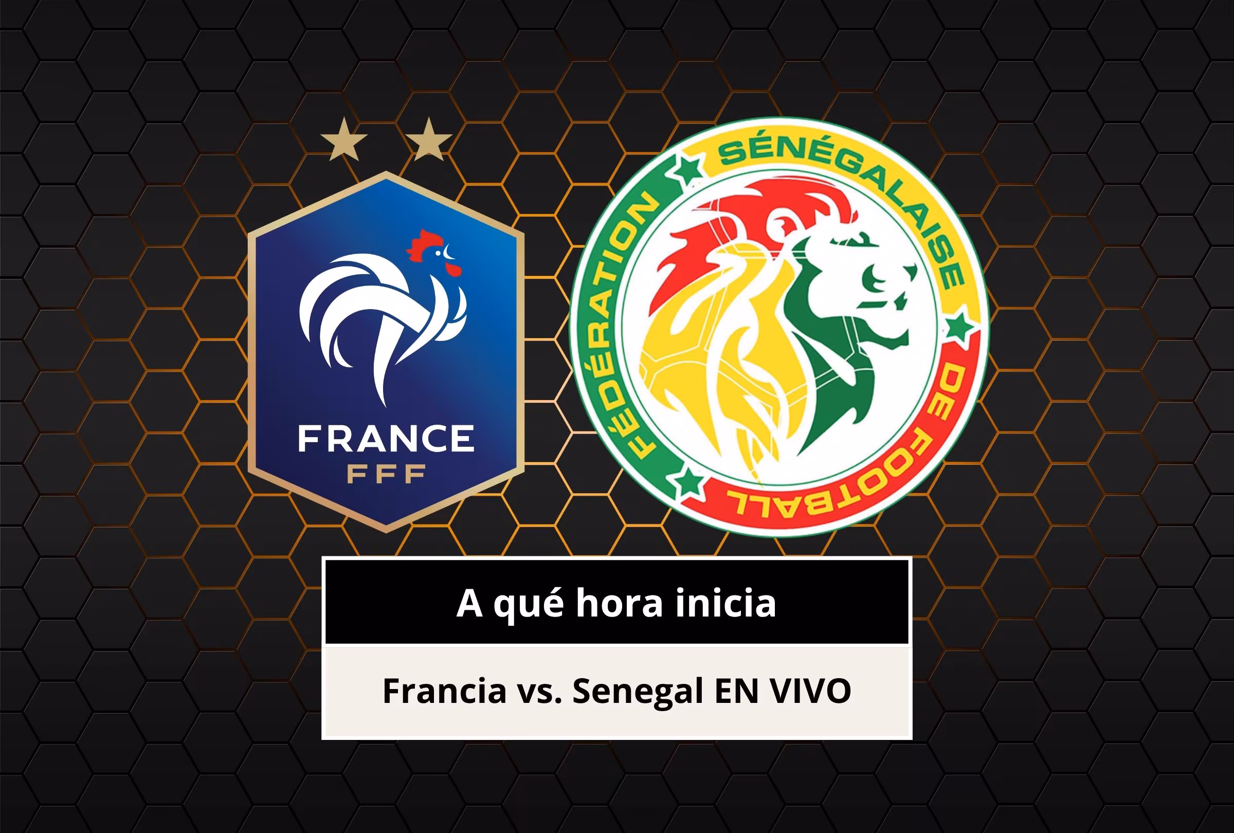 Francia vs. Senegal por el Mundial 2026: horarios y canales para ver el partido