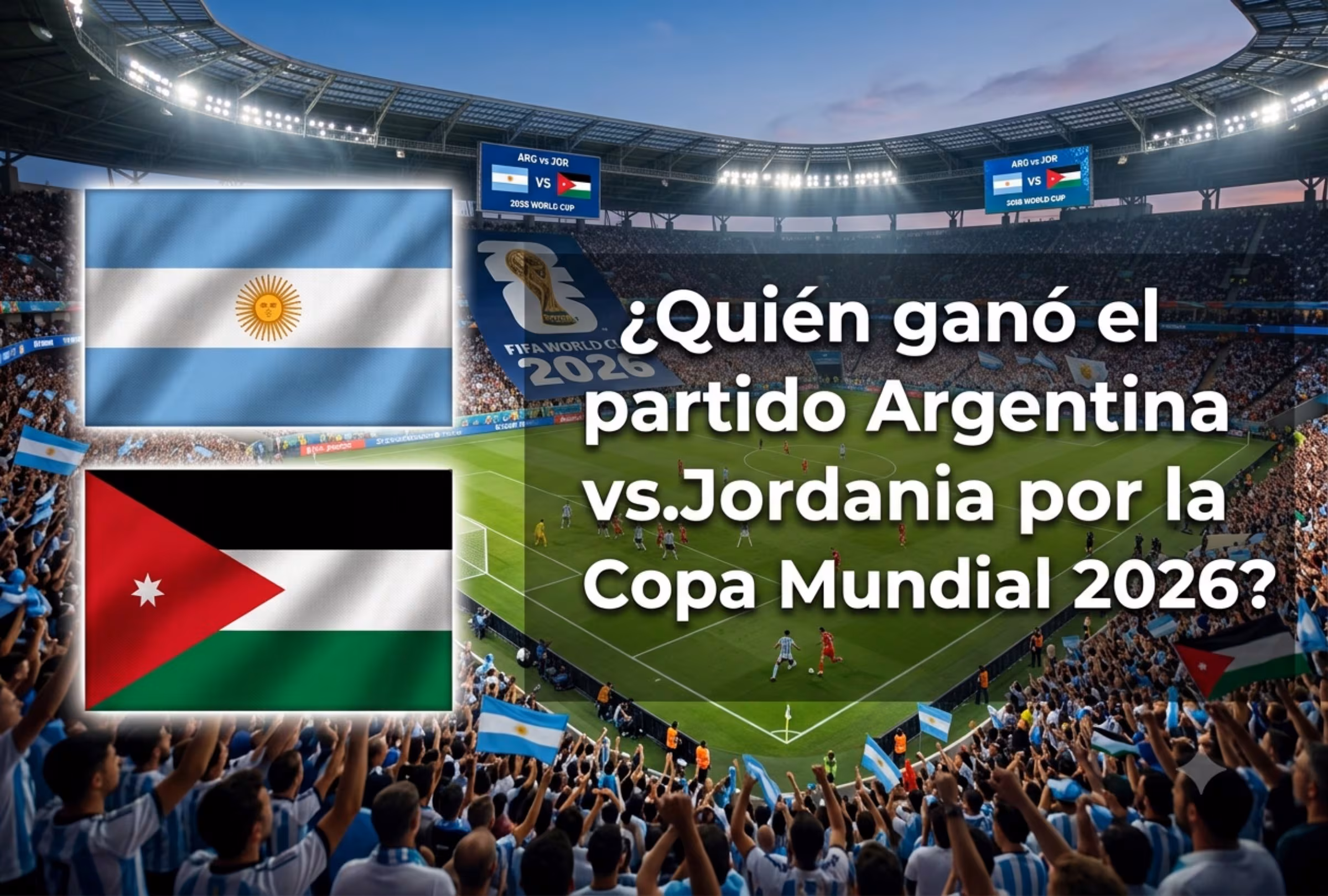 Argentina y Jordania definen su pase a dieciseisavos en el Grupo J del Mundial 2026