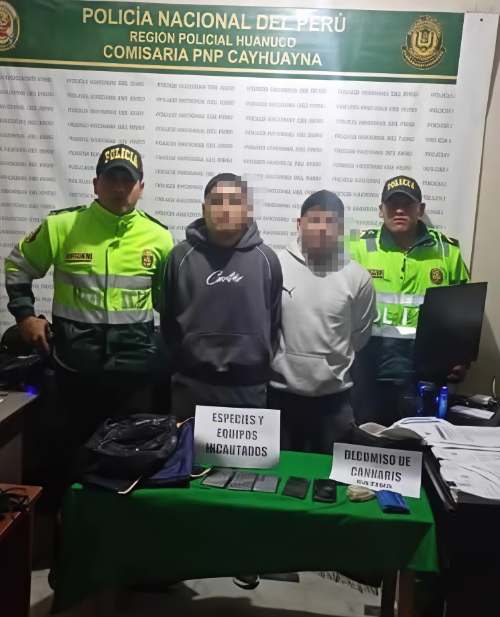 Celulares robados vuelven a poner en alerta a vecinos de Cayhuayna