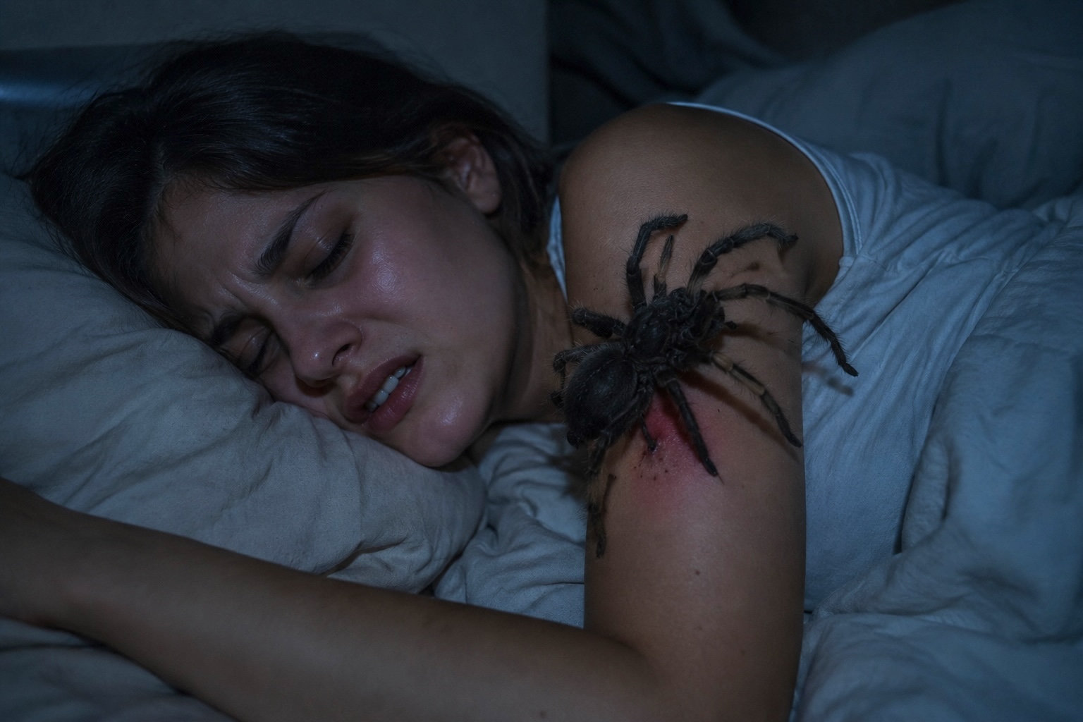 Soñar con picadura de araña: 7 significados reales y qué dice la ciencia