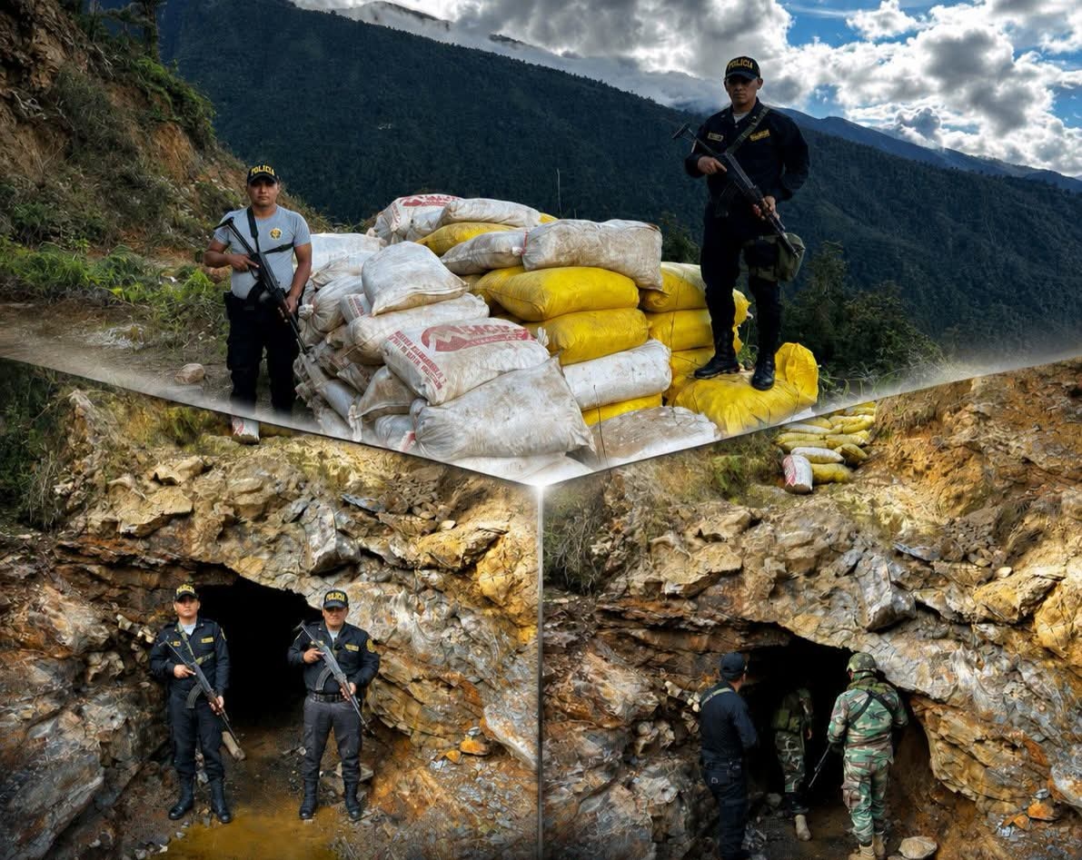 Policía destruye campamento de minería ilegal en Monzón
