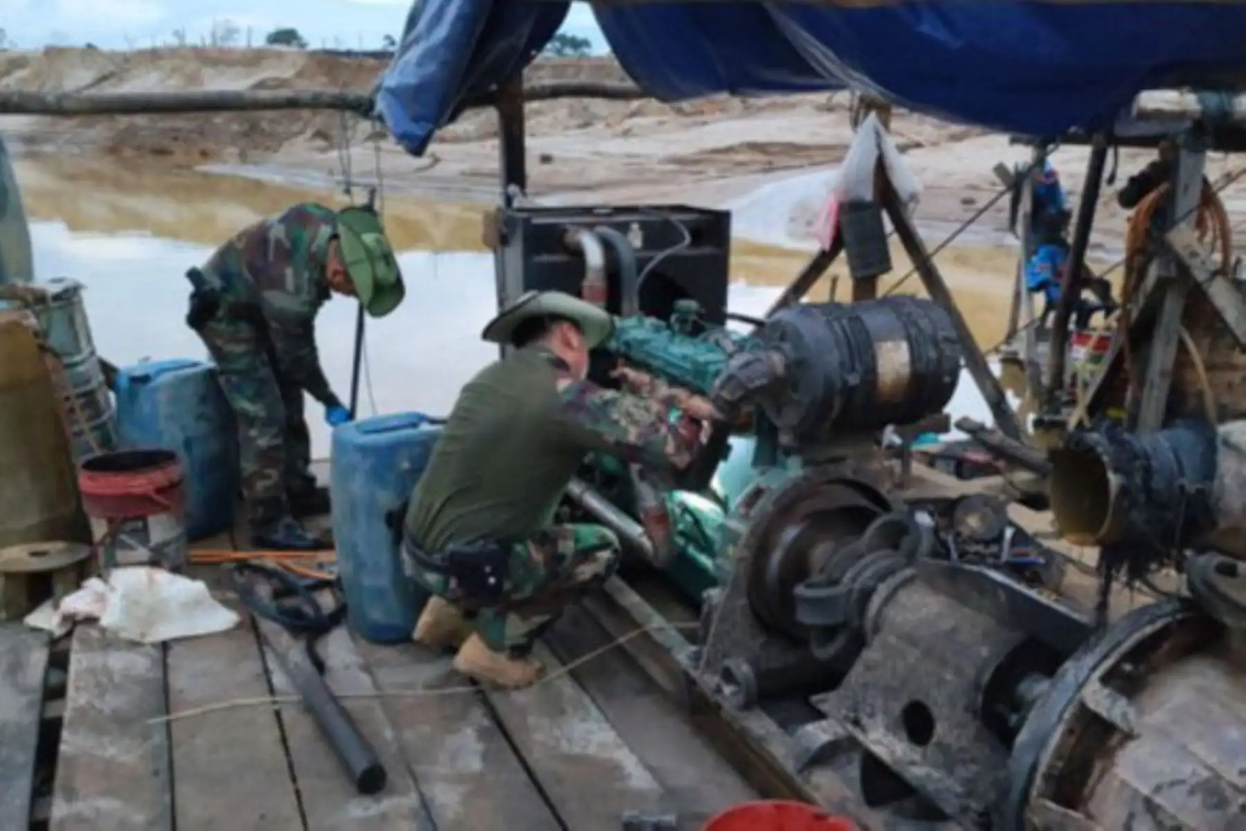 Incautan bienes por S/ 64 millones en megaoperativo contra minería ilegal en Madre de Dios