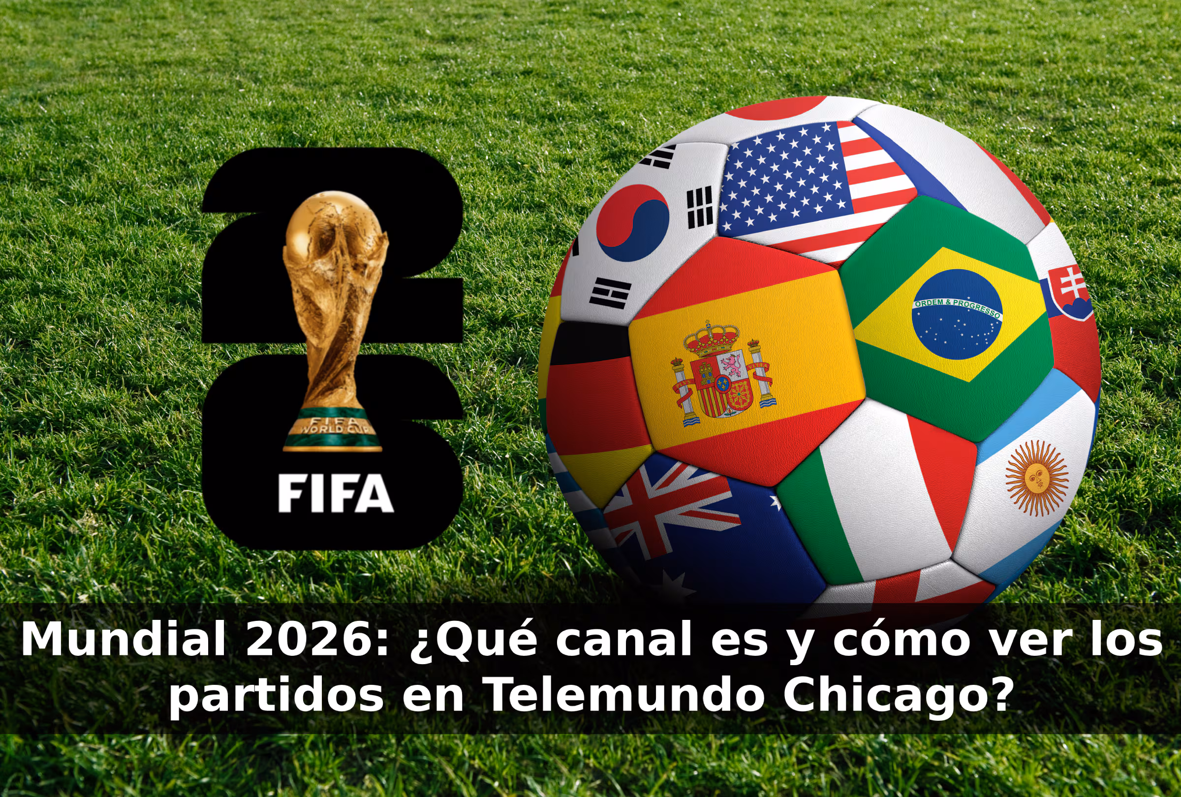 Telemundo Chicago transmitirá 92 partidos del Mundial 2026 en español