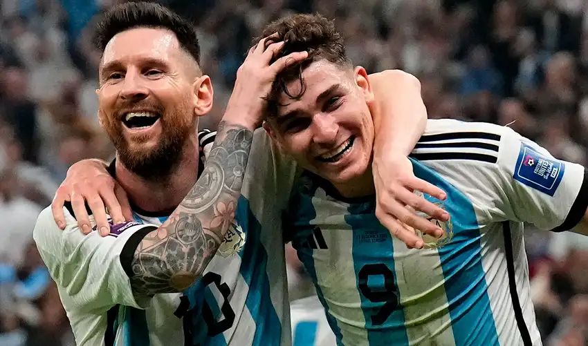 Julián emociona con mensaje a Messi