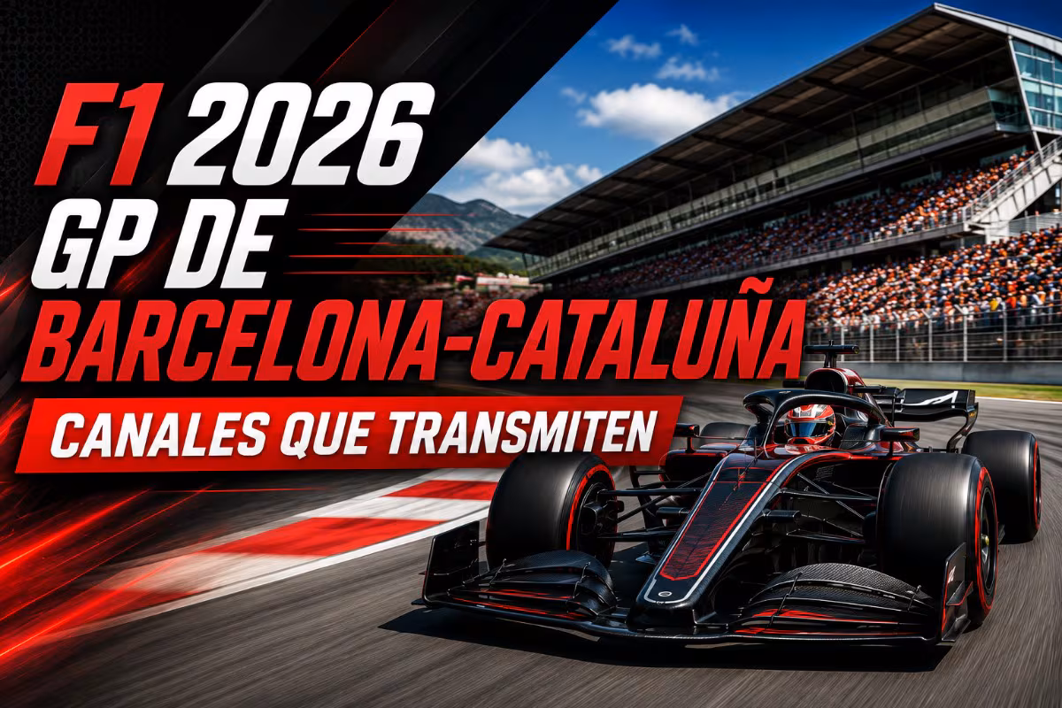 GP de Barcelona-Cataluña 2026: horarios y canales para ver la carrera de F1