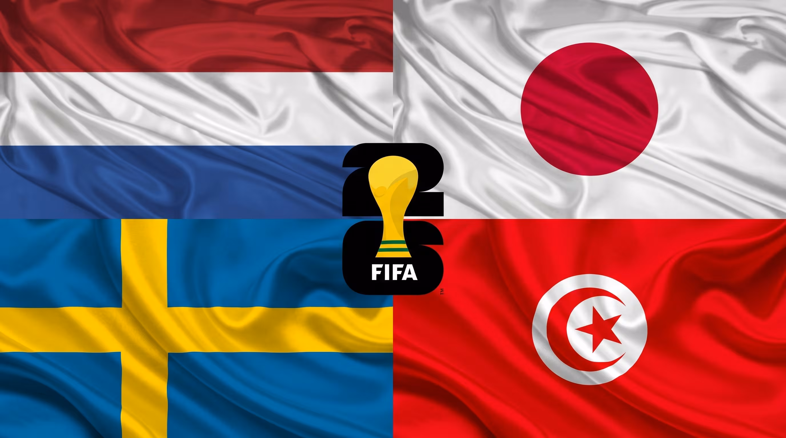 Mundial 2026: Países Bajos, Japón, Suecia y Túnez debutan en el Grupo F