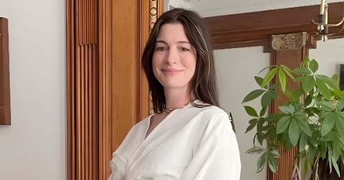 Anne Hathaway anuncia su tercer embarazo como futura madre