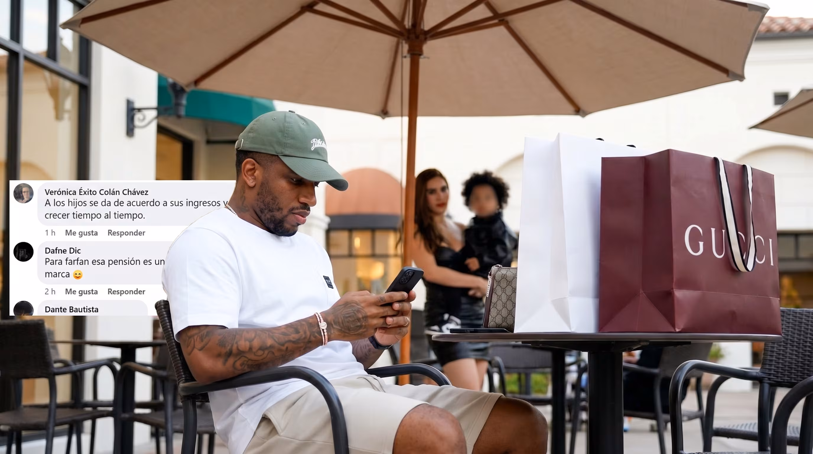 Jefferson Farfán revela que paga S/7.000 de pensión a su hija y recibe críticas en redes