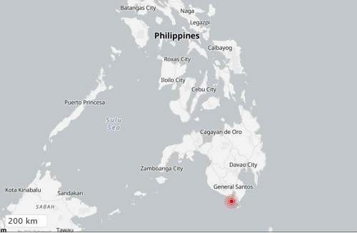 Un terremoto de magnitud 7,8 sacude el sur de Filipinas dejando muertos y heridos