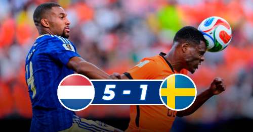 Países Bajos rompe récord con victoria 5-1 a Suecia y sigue invicto en Mundiales