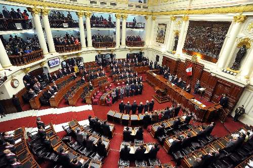 Congreso unicameral realiza hoy su última sesión plenaria antes del bicameral
