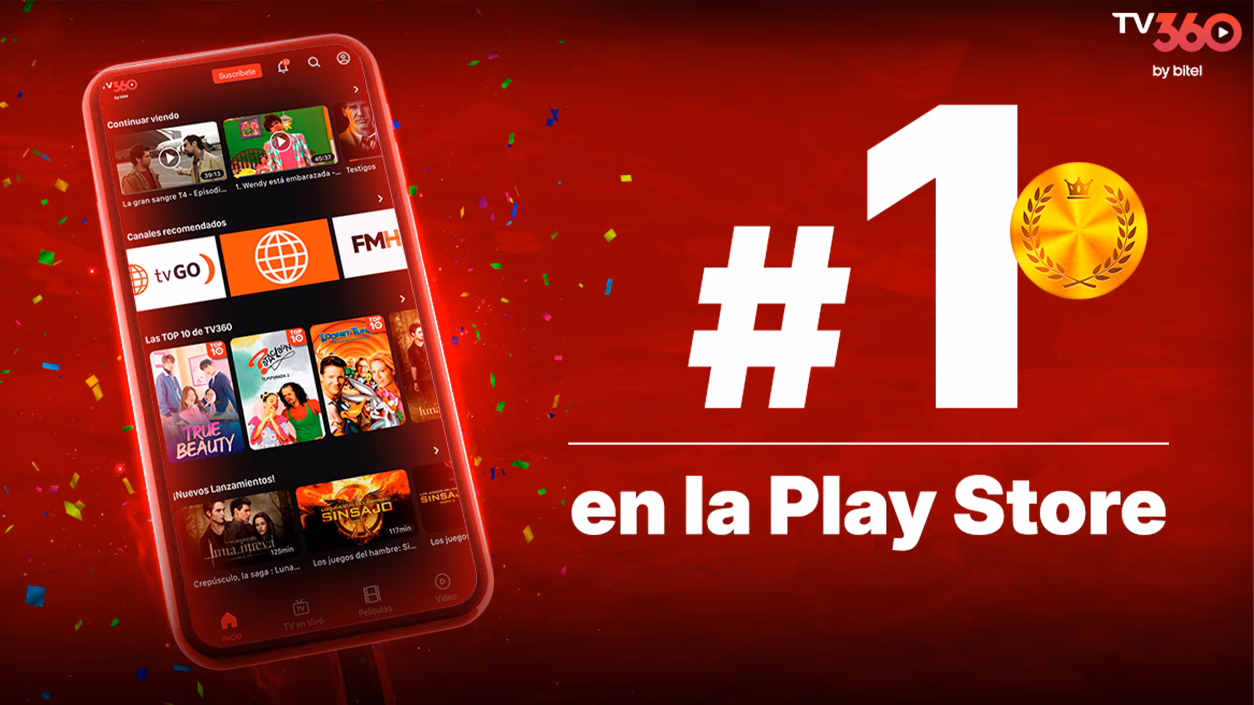 TV360 se convierte en la aplicación más descargada del Perú durante "La Fiesta del Fútbol"