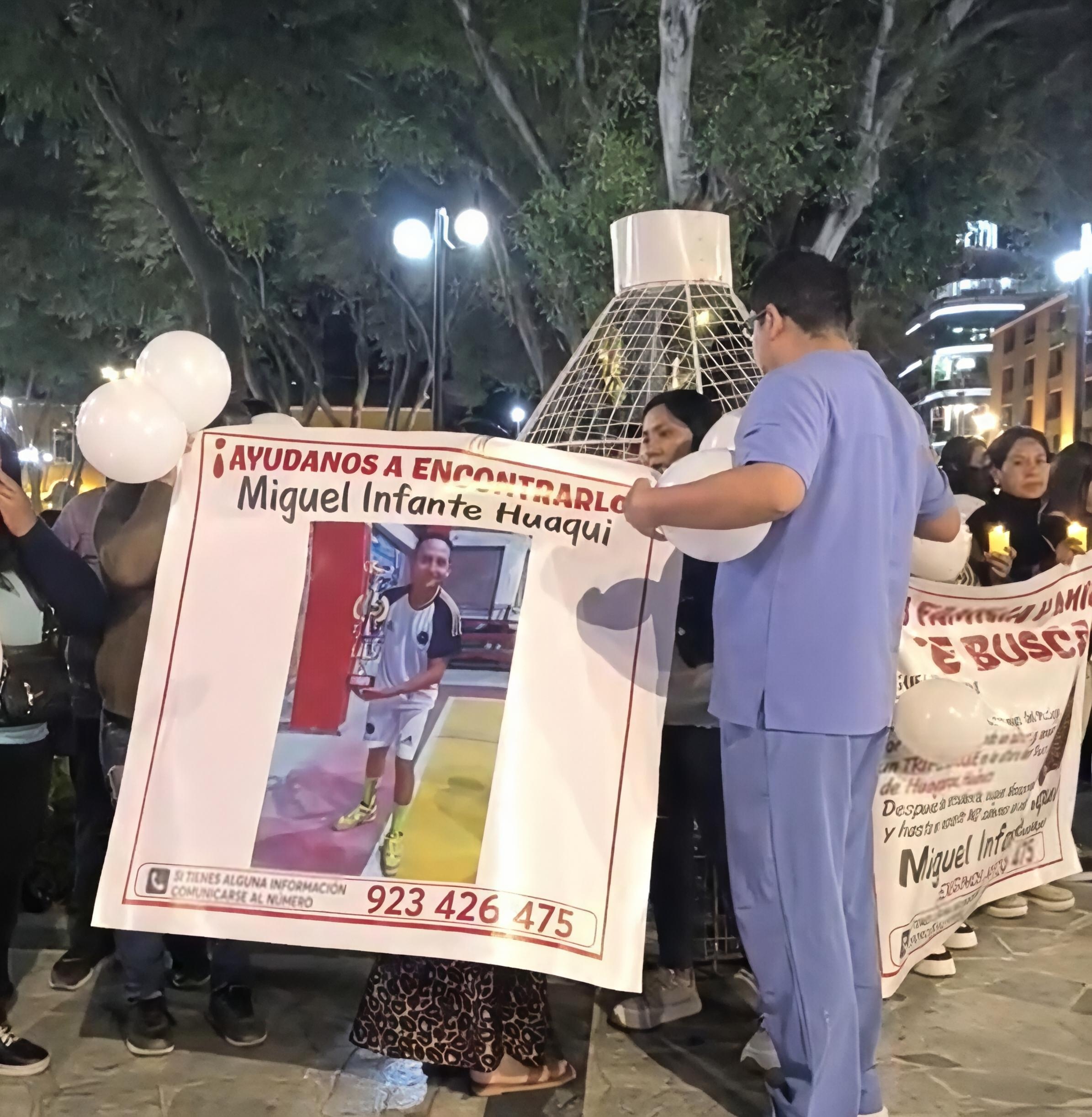 Familia de Miguel Infante Huaqui, exige investigación tras su desaparición