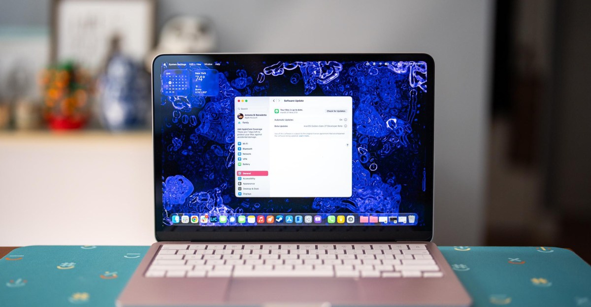Apple reduce la apariencia del Mac con Liquid Glass