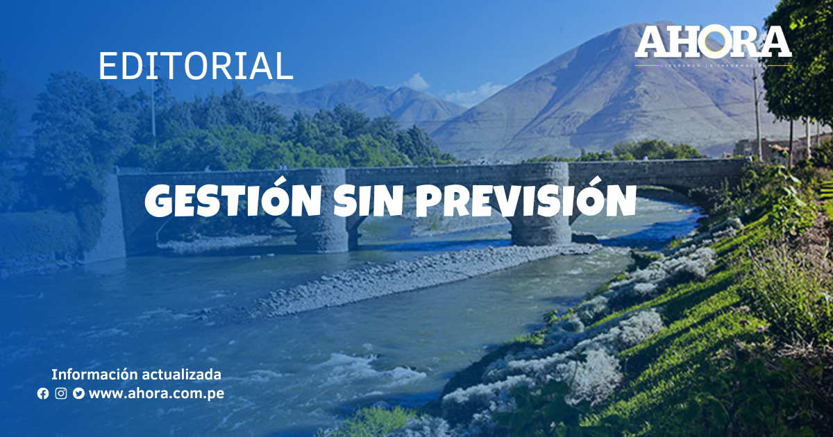 Gestión sin previsión