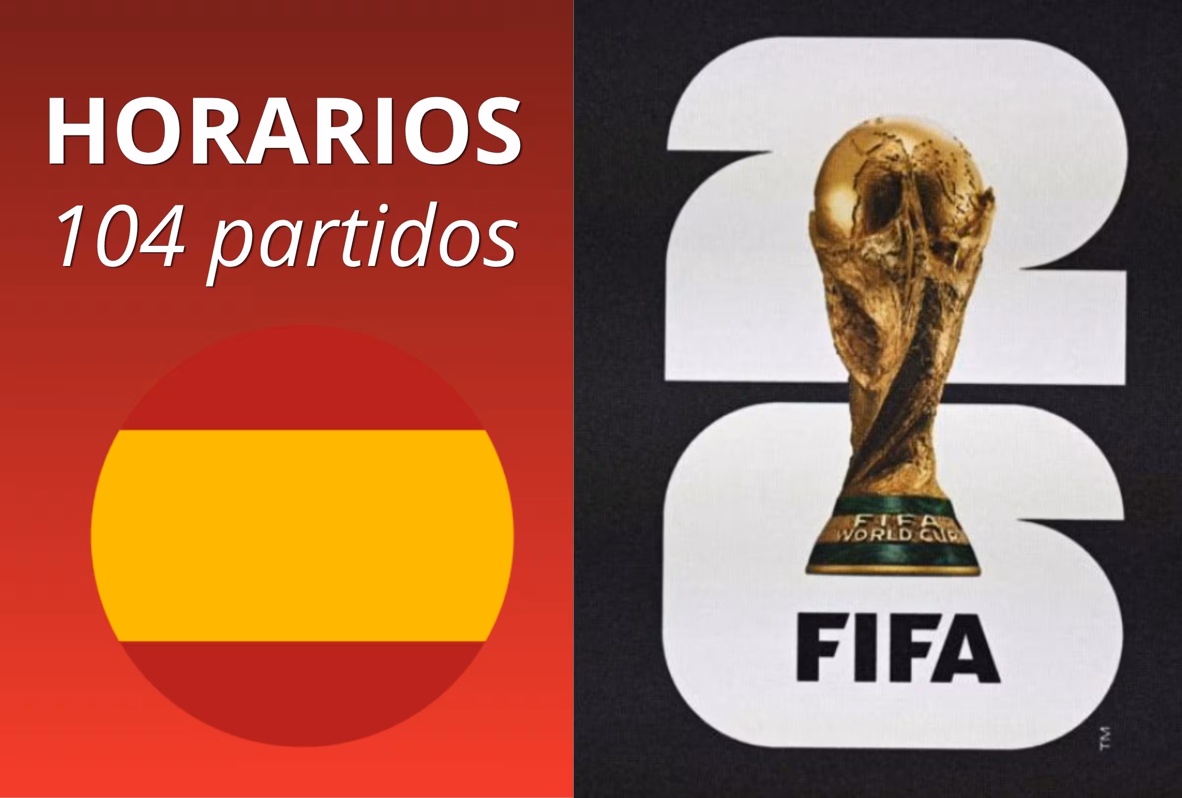 Mundial 2026: horarios de los partidos en España para seguir la Copa del Mundo