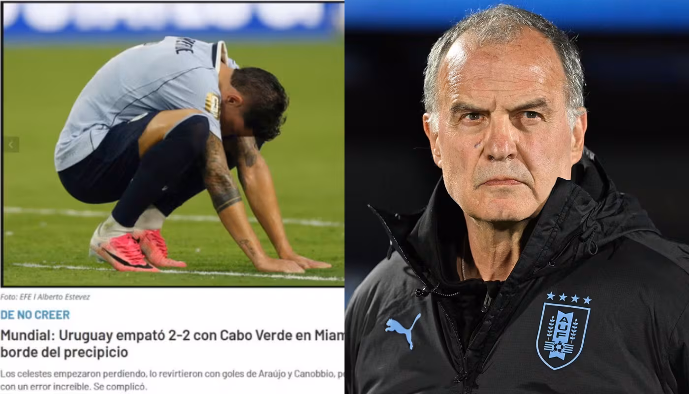 Prensa uruguaya critica a la Celeste tras empate ante Cabo Verde en el Mundial 2026