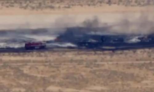 Tragedia aérea en California: ocho muertos tras caída de bombardero B-52