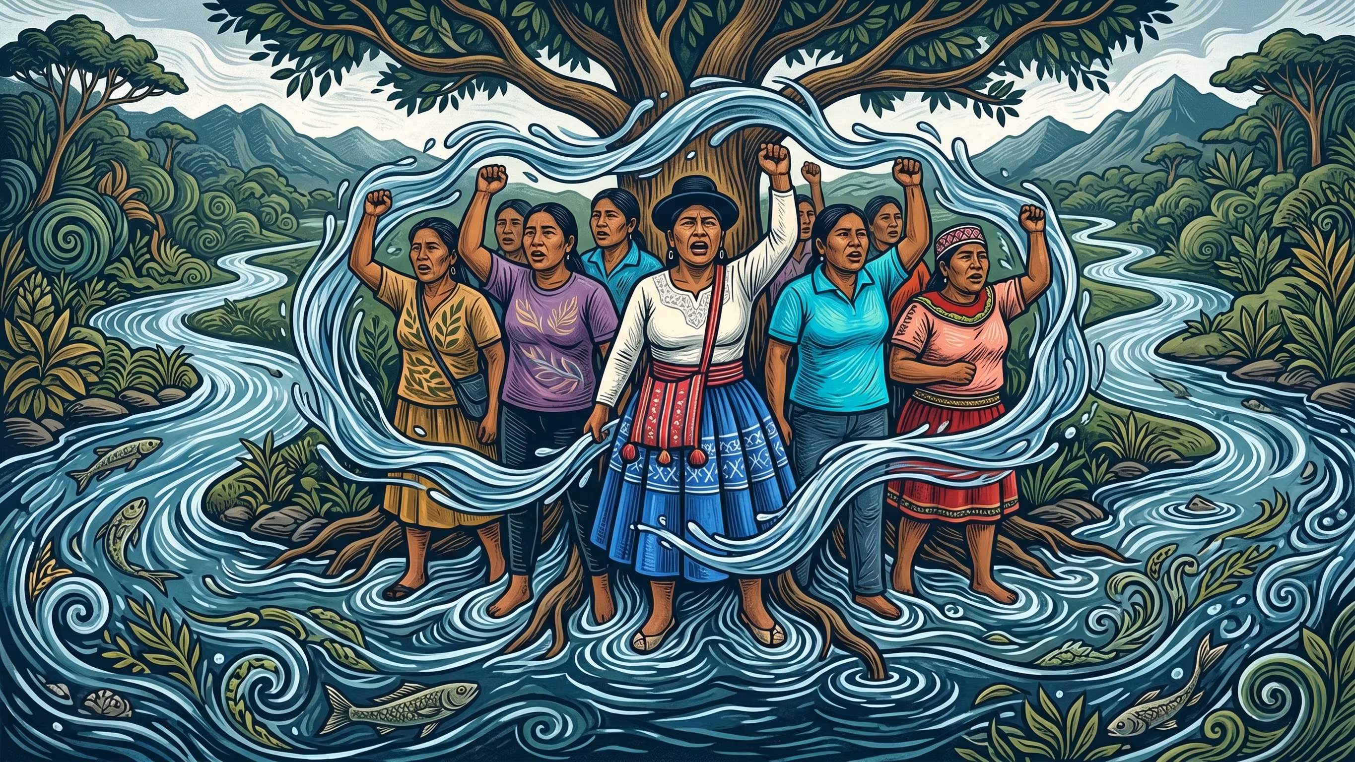 Defensoras del agua de 10 regiones exigen medidas urgentes al próximo gobierno