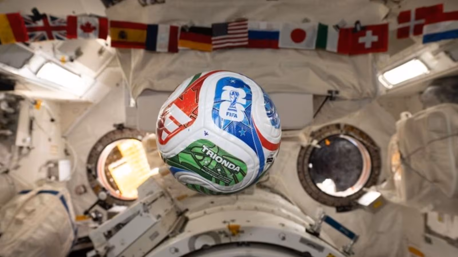 Pelota del Mundial 2026 viajó al espacio: NASA estudió su tecnología en la ISS