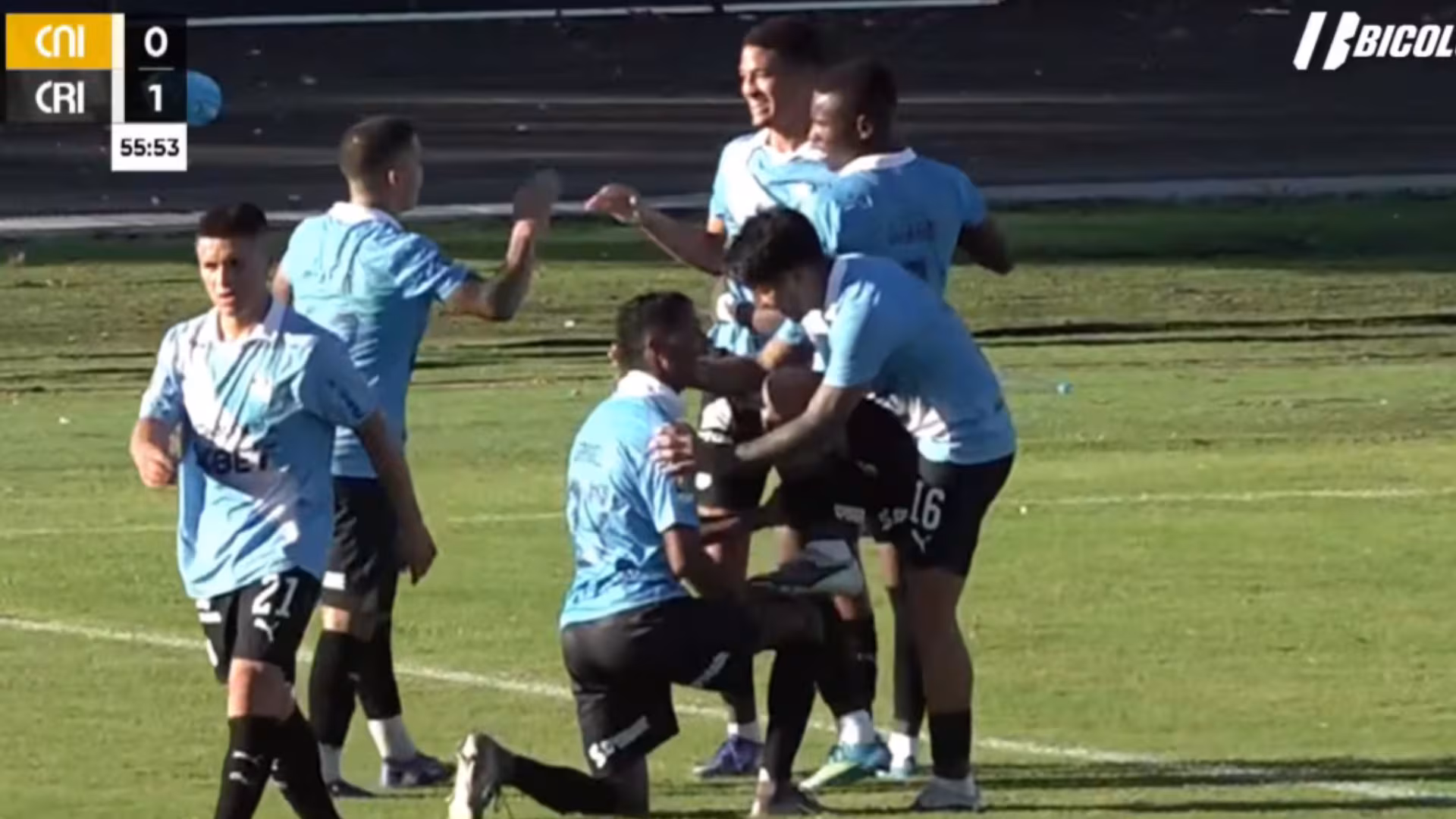 Gabriel Santana marcó un golazo para Sporting Cristal ante Estudiantil CNI en Tarapoto