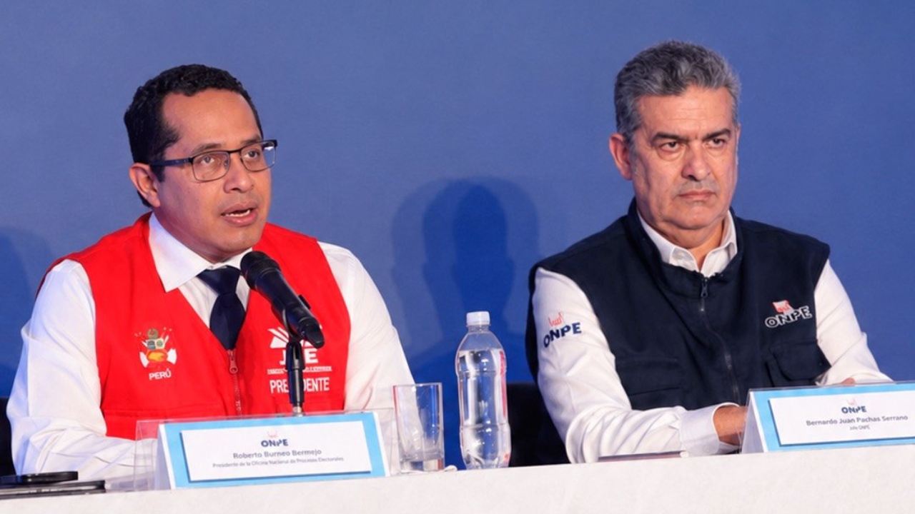 JNE y ONPE confirman detención de dos personas en Lima por fraude electoral