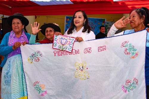 Pillco Marca inaugura Centro Emergencia Mujer con presencia de ministra Edith Pariona