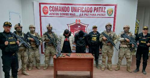 Detienen a miembros de una organización criminal en Los Cedros
