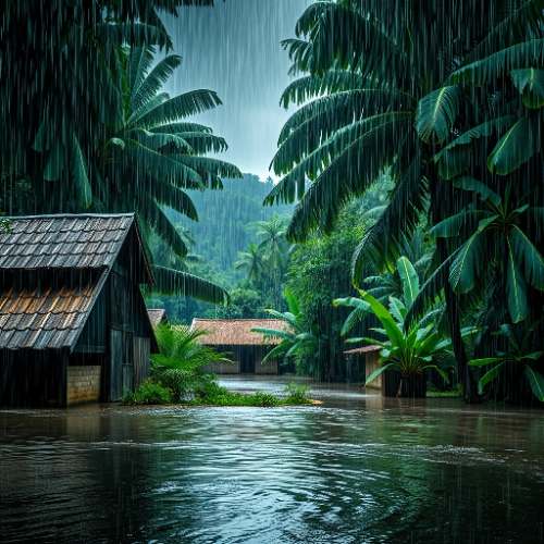 Senamhi alerta por lluvias fuertes y vientos en la selva desde este martes