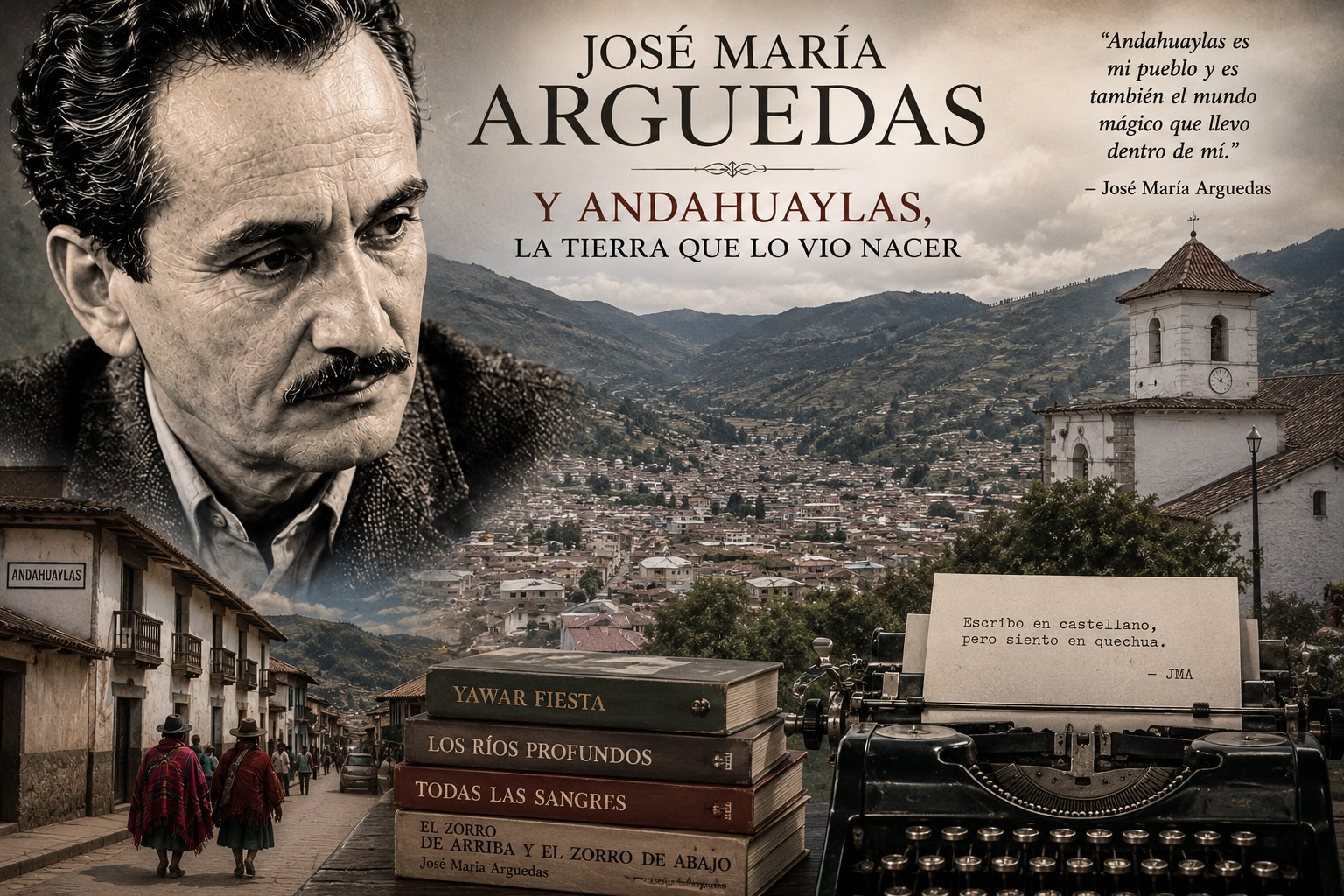 José María Arguedas: la biografía narrativa del escritor que escribió con dos lenguas en el corazón