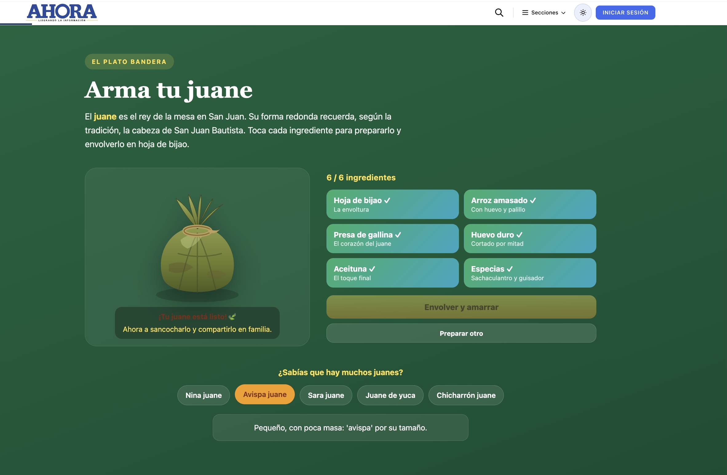 Diario Ahora deslumbra con espectacular doodle y minijuegos para celebrar la Fiesta de San Juan