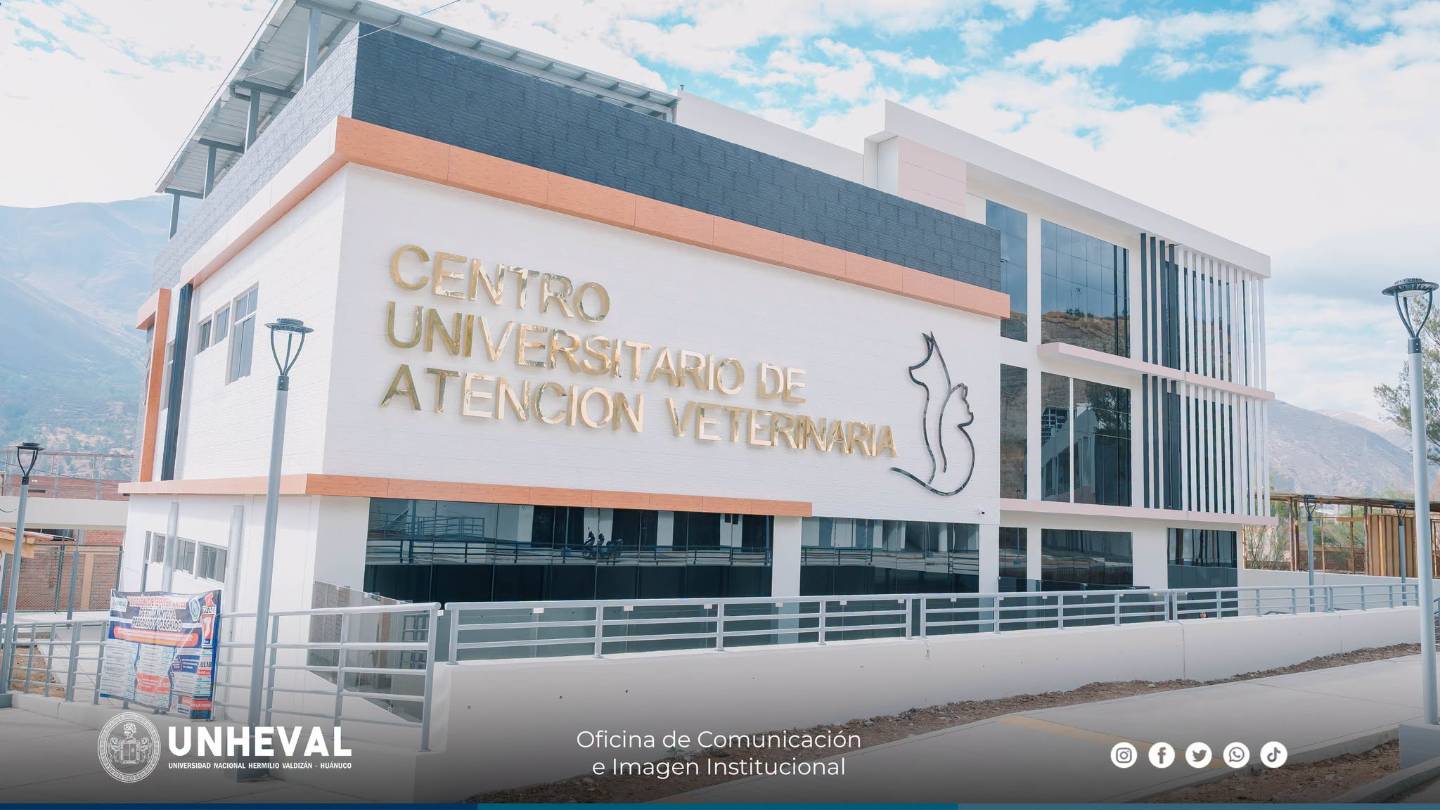 UNHEVAL entrega nueva etapa en Veterinaria y anuncia S/5.5 millones más