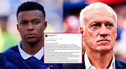 Mbappé se despide de Deschamps con emotivo mensaje antes del partido por el tercer puesto del Mundial 2026