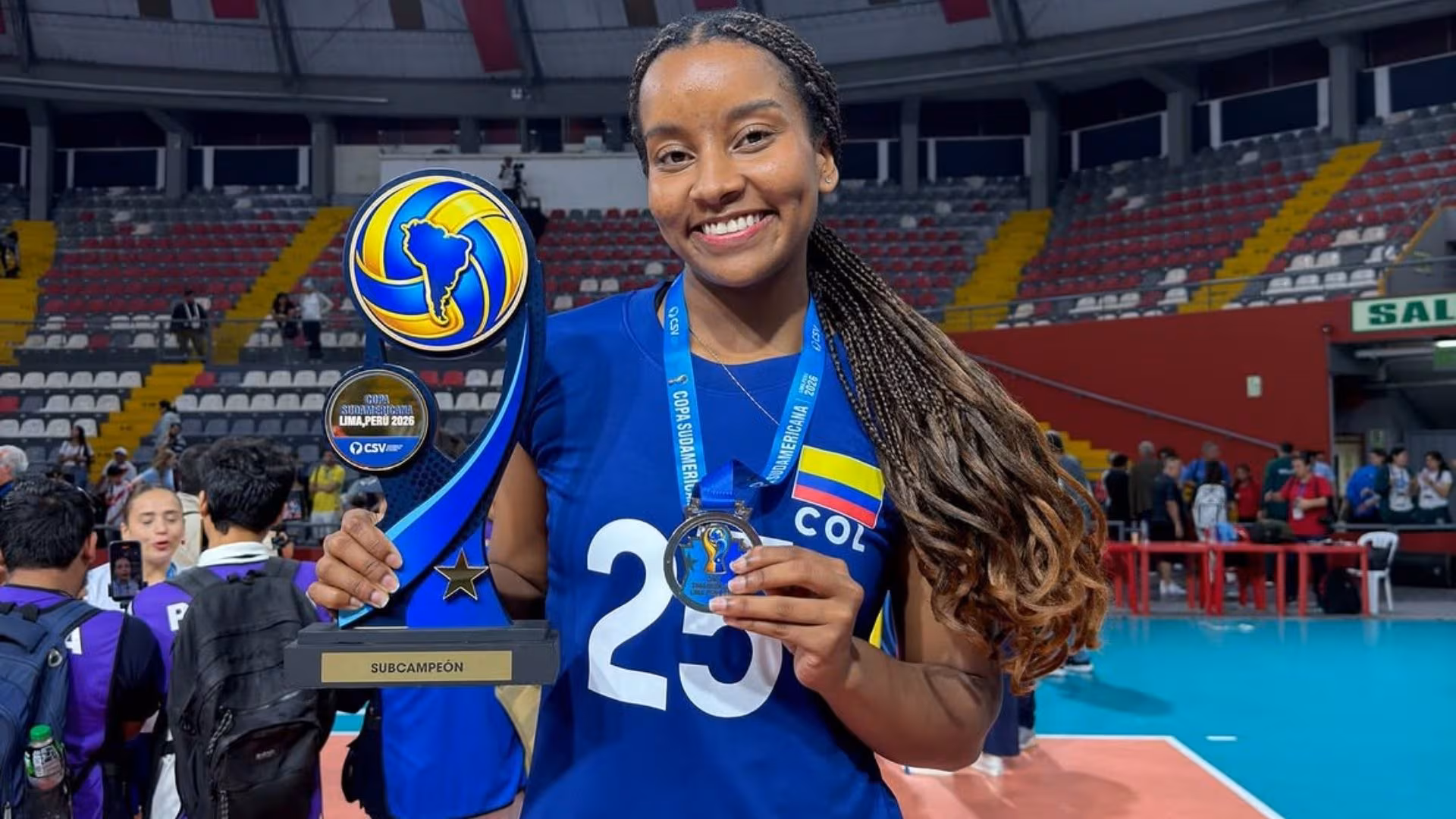 Doris Manco: "Volver a Lima se siente como regresar a casa" tras la plata en la Sudamericana de vóley