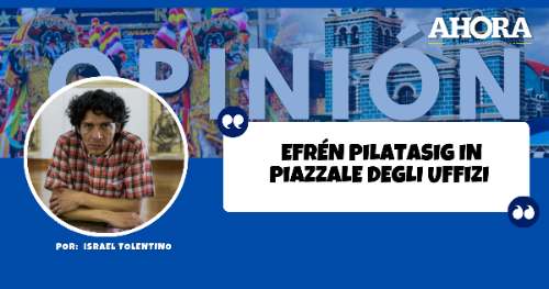 EFRÉN PILATASIG IN PIAZZALE DEGLI UFFIZI