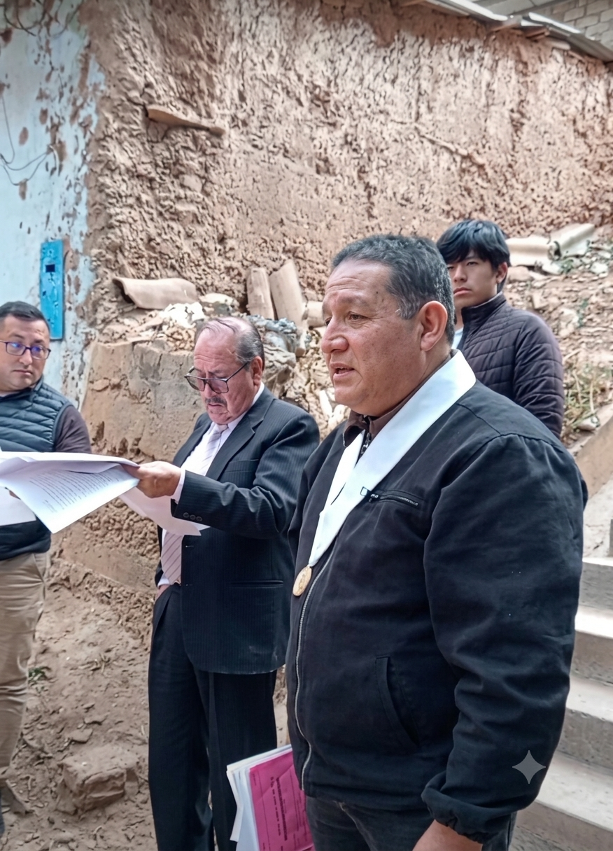 Juzgado inspecciona pasaje Florida por presunto bloqueo de acceso a un lote