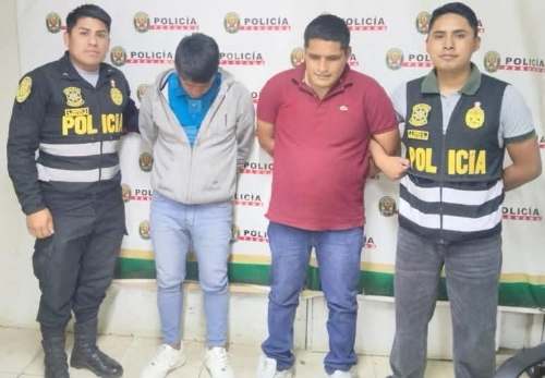 Envían a Potracancha a dos investigados por presunto robo y cobro de rescate de motos